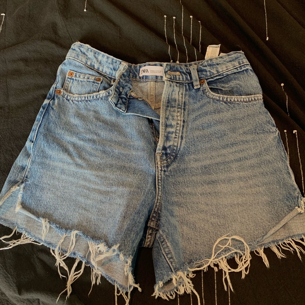 Zara jean shorts
